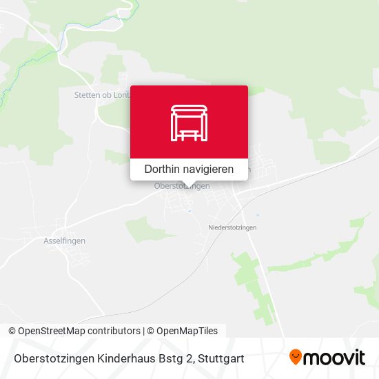 Oberstotzingen Kinderhaus Bstg 2 Karte