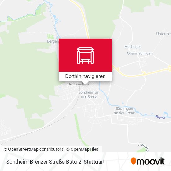Sontheim Brenzer Straße Bstg 2 Karte