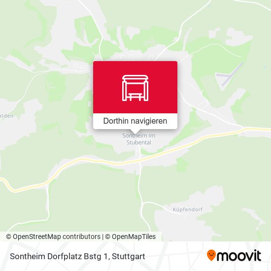 Sontheim Dorfplatz Bstg 1 Karte
