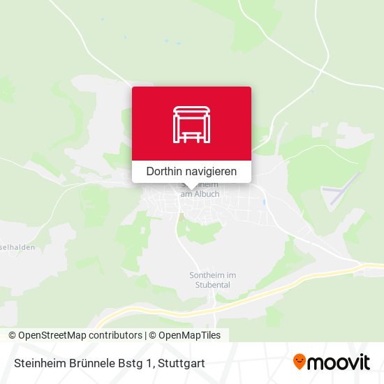 Steinheim Brünnele Bstg 1 Karte