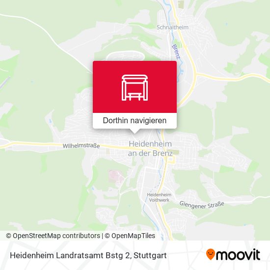 Heidenheim Landratsamt Bstg 2 Karte