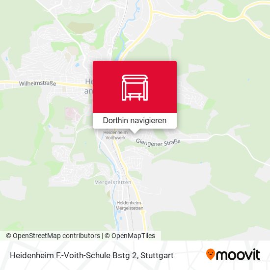Heidenheim F.-Voith-Schule Bstg 2 Karte
