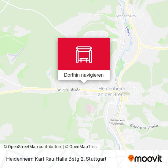 Heidenheim Karl-Rau-Halle Bstg 2 Karte