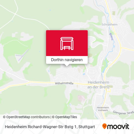 Heidenheim Richard-Wagner-Str Bstg 1 Karte