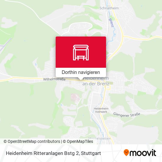 Heidenheim Ritteranlagen Bstg 2 Karte