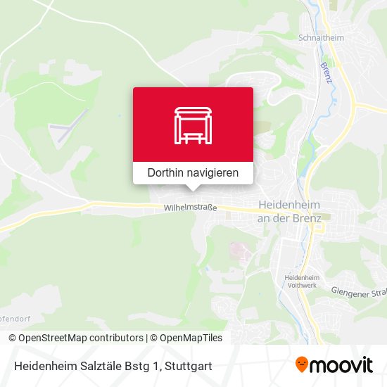 Heidenheim Salztäle Bstg 1 Karte
