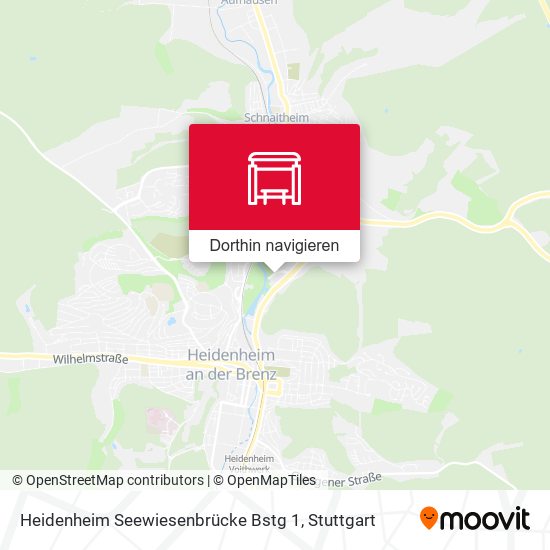 Heidenheim Seewiesenbrücke Bstg 1 Karte