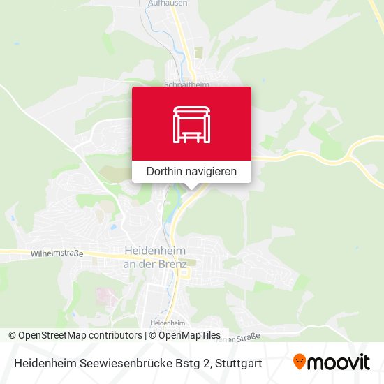 Heidenheim Seewiesenbrücke Bstg 2 Karte