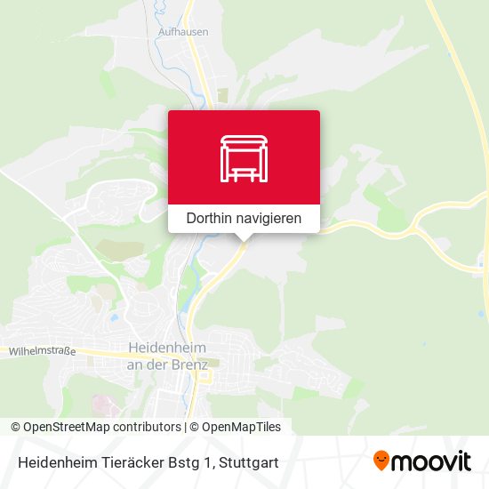 Heidenheim Tieräcker Bstg 1 Karte