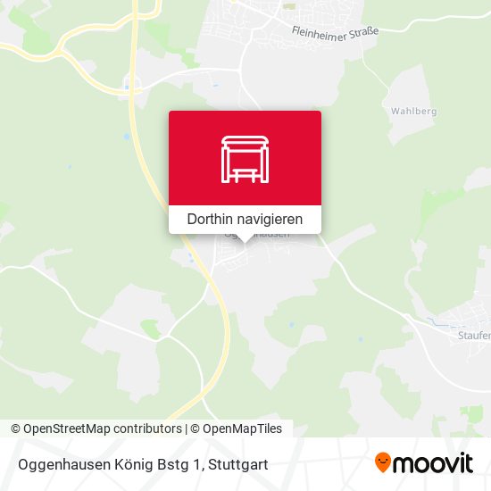 Oggenhausen König Bstg 1 Karte
