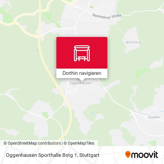 Oggenhausen Sporthalle Bstg 1 Karte
