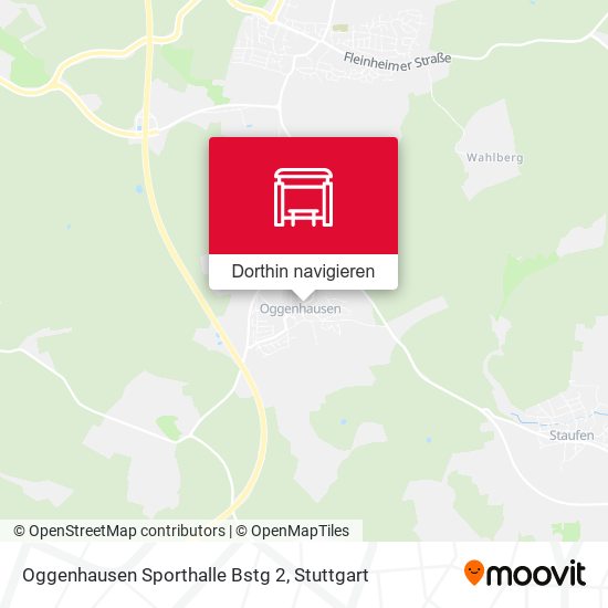 Oggenhausen Sporthalle Bstg 2 Karte