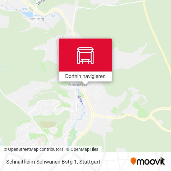Schnaitheim Schwanen Bstg 1 Karte