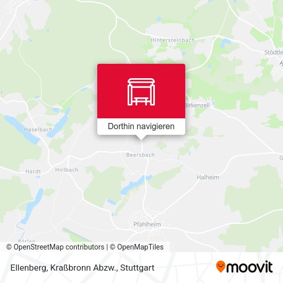 Ellenberg, Kraßbronn Abzw. Karte