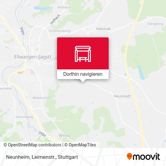 Neunheim, Leimenstr. Karte
