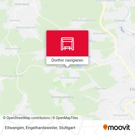 Ellwangen, Engelhardsweiler Karte