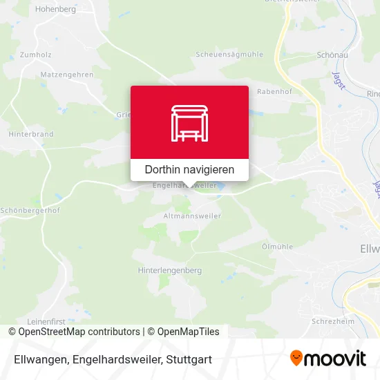 Ellwangen, Engelhardsweiler Karte
