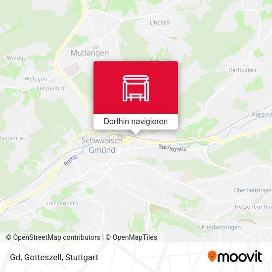 Gd, Gotteszell Karte