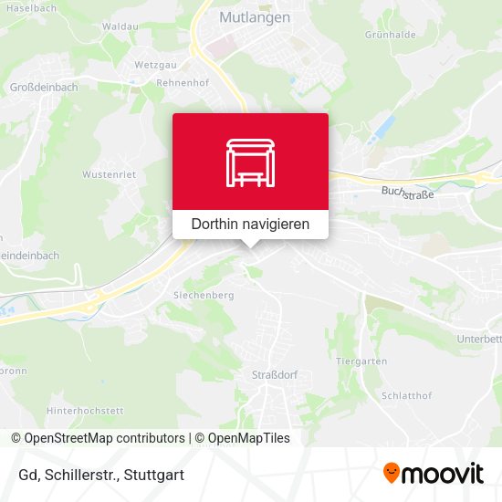 Gd, Schillerstr. Karte
