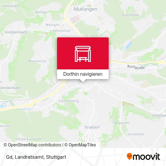 Gd, Landratsamt Karte