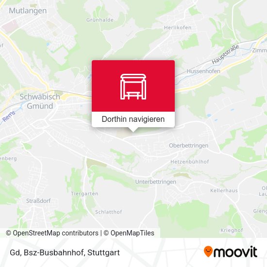 Gd, Bsz-Busbahnhof Karte