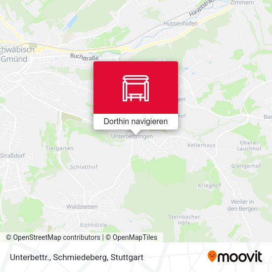 Unterbettr., Schmiedeberg Karte
