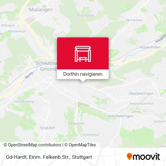 Gd-Hardt, Einm. Falkenb.Str. Karte