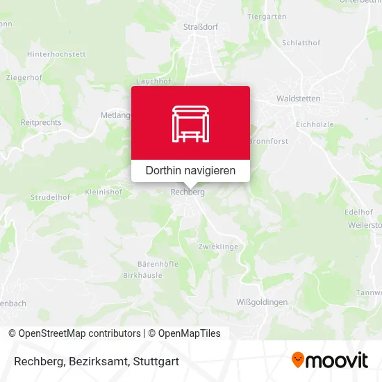 Rechberg, Bezirksamt Karte