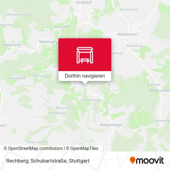 Rechberg, Schubartstraße Karte
