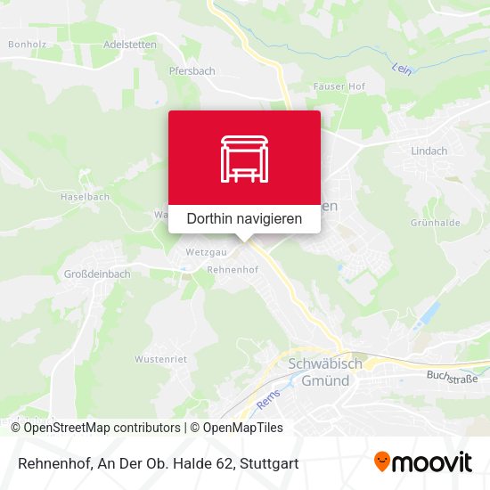 Rehnenhof, An Der Ob. Halde 62 Karte