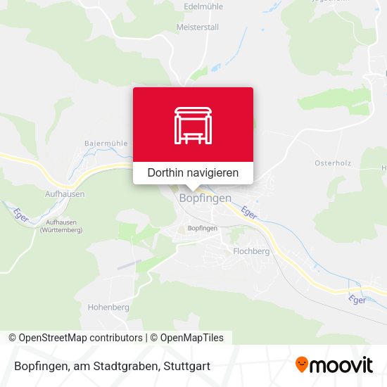 Bopfingen, am Stadtgraben Karte
