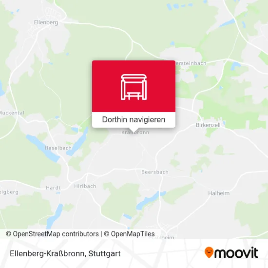Ellenberg-Kraßbronn Karte