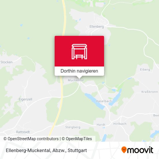 Ellenberg-Muckental, Abzw. Karte