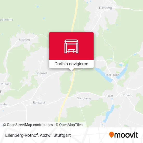 Ellenberg-Rothof, Abzw. Karte