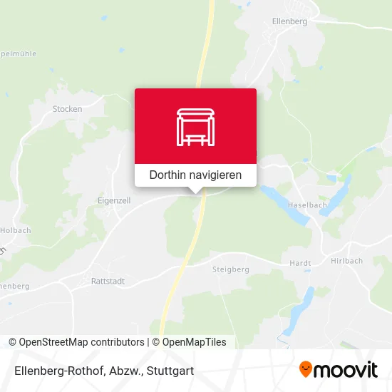 Ellenberg-Rothof, Abzw. Karte