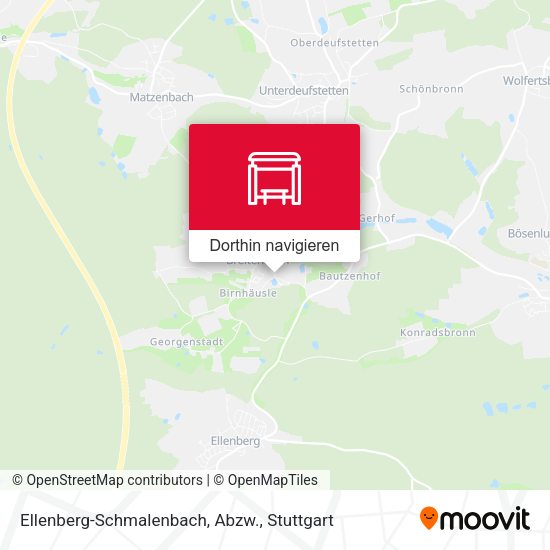 Ellenberg-Schmalenbach, Abzw. Karte