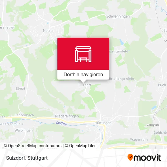 Sulzdorf Karte