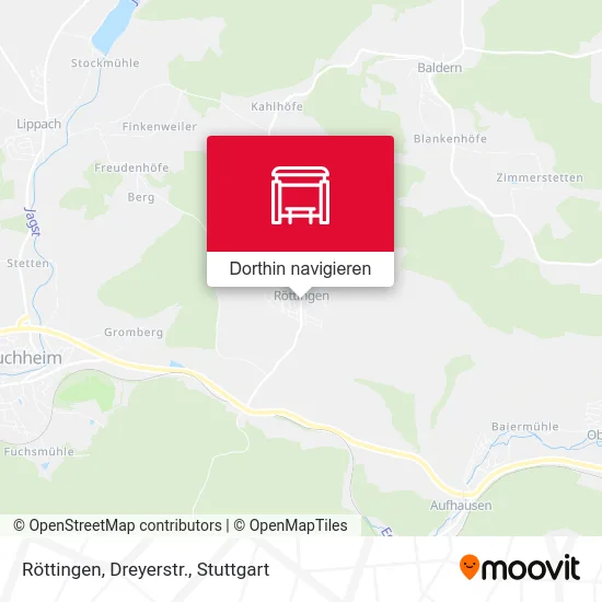 Röttingen, Dreyerstr. Karte