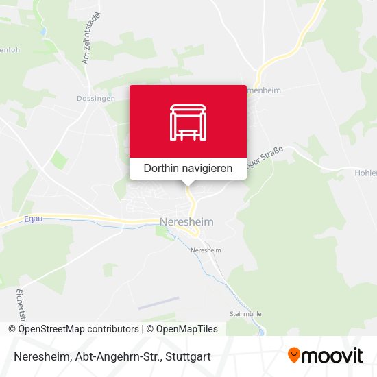 Neresheim, Abt-Angehrn-Str. Karte