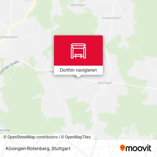 Kösingen-Rotenberg Karte