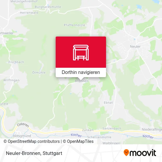 Neuler-Bronnen Karte