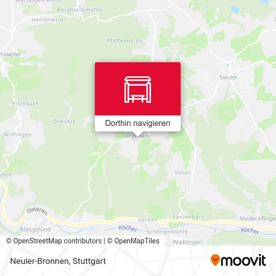 Neuler-Bronnen Karte