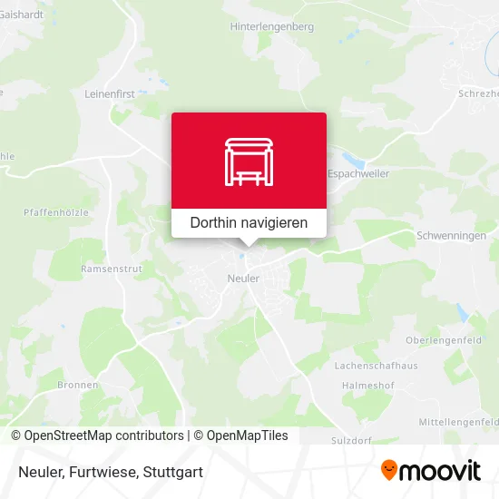 Neuler, Furtwiese Karte