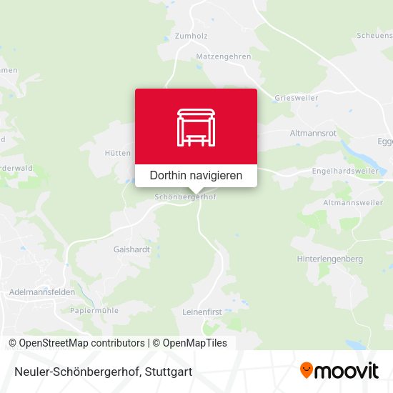 Neuler-Schönbergerhof Karte