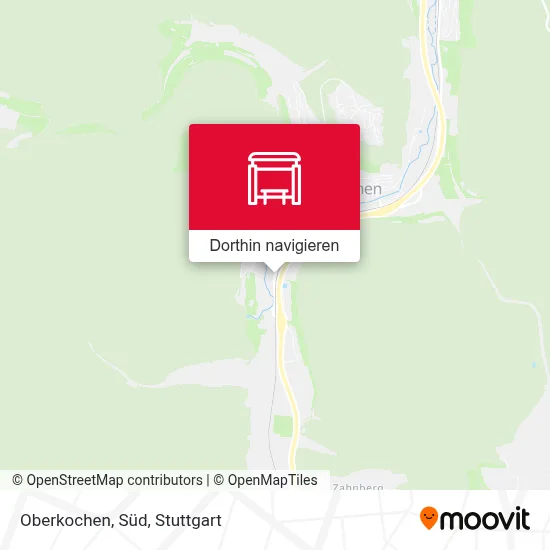 Oberkochen, Süd Karte