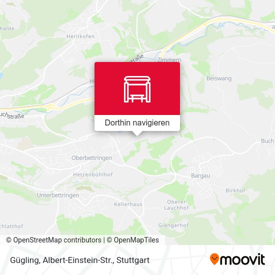 Gügling, Albert-Einstein-Str. Karte