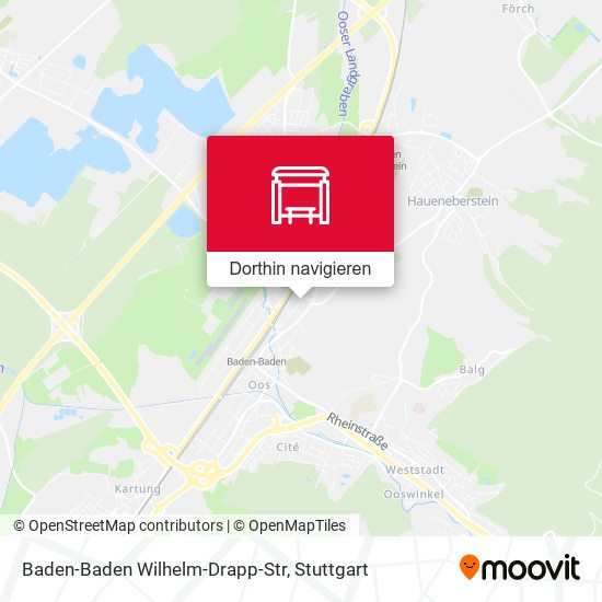 Baden-Baden Wilhelm-Drapp-Str Karte