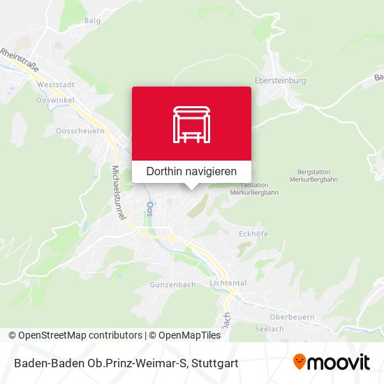 Baden-Baden Ob.Prinz-Weimar-S Karte