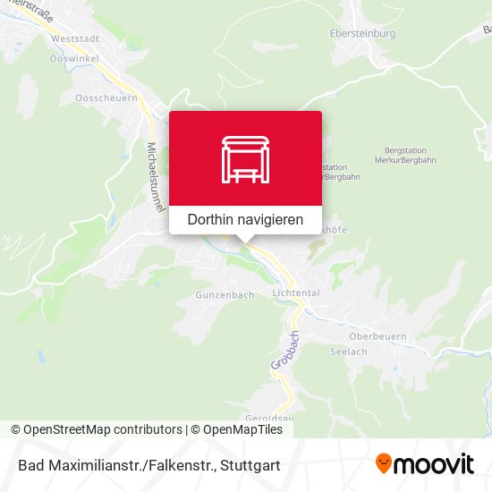 Bad Maximilianstr./Falkenstr. Karte