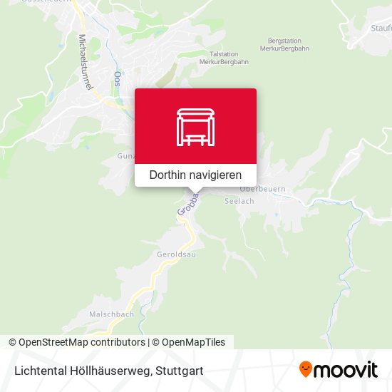 Lichtental Höllhäuserweg Karte